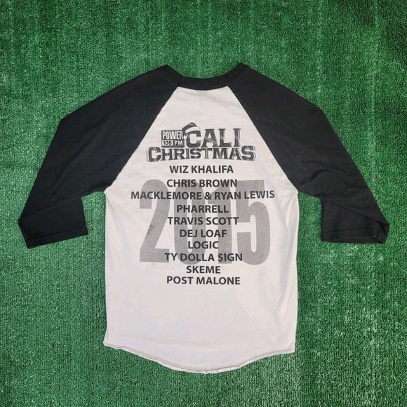 Power 106 FM CALI CHRISTMAS Shirt Shirt Small Travis Scott Wiz Khalifa Pharrell - Picture 5 of 10